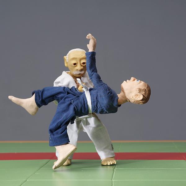 Yoko-Ukemi mit Partner